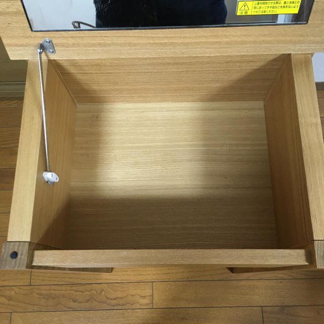 MUJI (無印良品)(ムジルシリョウヒン)の無印良品　ドレッサー　スツール　セット インテリア/住まい/日用品の収納家具(ドレッサー/鏡台)の商品写真