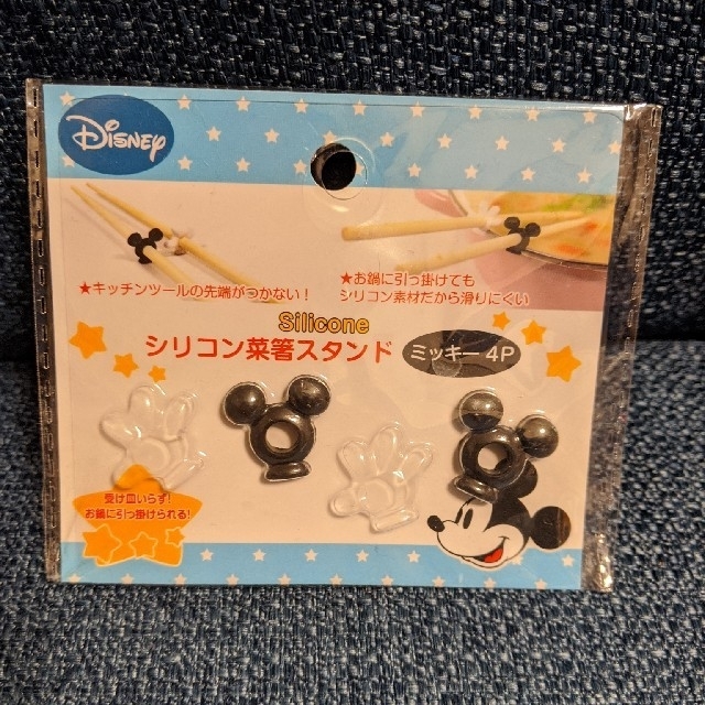 ミッキーマウス　シリコン菜箸スタンド エンタメ/ホビーのおもちゃ/ぬいぐるみ(キャラクターグッズ)の商品写真