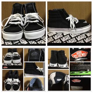 VANS Sk8Hi CLASSICSスエードxメルトンxレザー極レア新品未使用