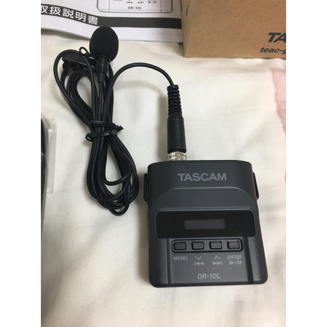 TASCAM DR 10L ピンマイク　レコーダー