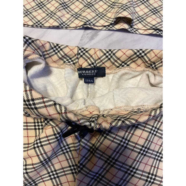 BURBERRY(バーバリー)のBurberry メッシュワンピースとTシャツ　ショートパンツのセット キッズ/ベビー/マタニティのキッズ服女の子用(90cm~)(ワンピース)の商品写真