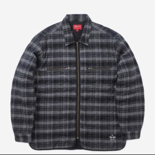 シュプリーム(Supreme)のSupreme Quilted Plaid Zip Up Shirt(シャツ)