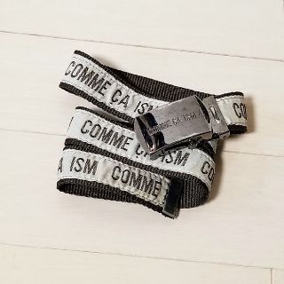 コムサイズム(COMME CA ISM)のCOMME CA ISM◆コムサイズムロゴロゴガチャベルト茶色(ベルト)