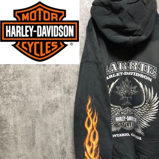 ハーレーダビッドソン(Harley Davidson)の【カイル様専用☆】ハーレーダビッドソン☆スウェットジップパーカー(パーカー)