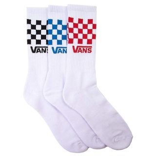 ヴァンズ(VANS)のVANS ソックス　ミドル　チェッカー柄　定番　４足セット(ソックス)