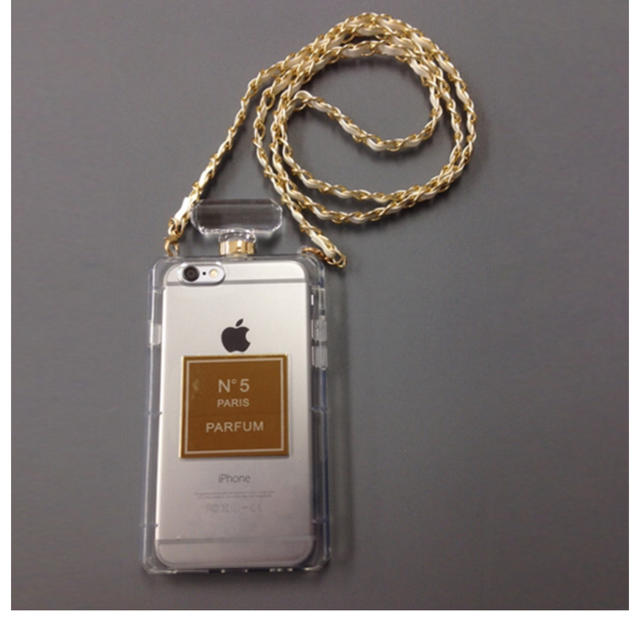 iPhone6s/6♡クリア香水瓶ケースの通販 by ♡24h質問、注文オッケー♡｜ラクマ