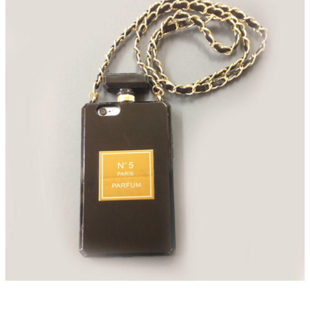 iPhone6s/6♡ブラック香水ケースの通販 by ♡24h質問、注文オッケー♡|ラクマ