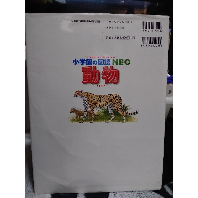 小学館(ショウガクカン)の小学館の図鑑 NEO  動物 エンタメ/ホビーの本(絵本/児童書)の商品写真