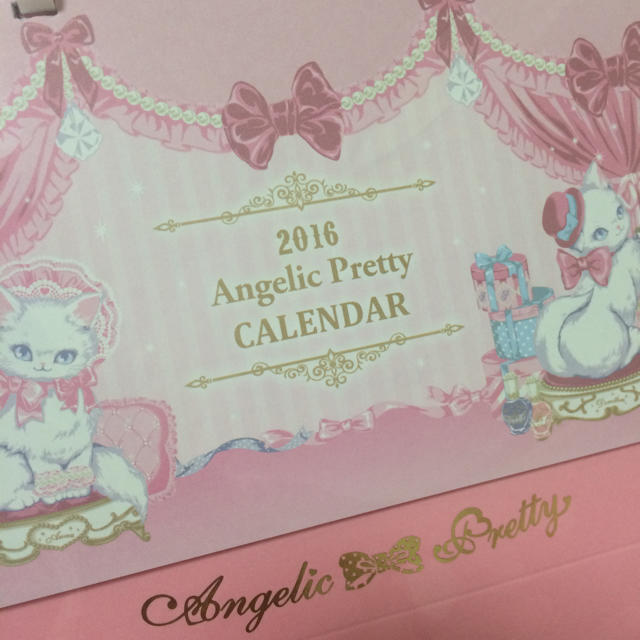 Angelic Pretty(アンジェリックプリティー)のノベルティ カレンダー2016 レディースのレディース その他(その他)の商品写真
