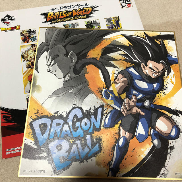 ドラゴンボール(ドラゴンボール)のドラゴンボール一番くじ　G賞色紙　シャロット エンタメ/ホビーのアニメグッズ(その他)の商品写真