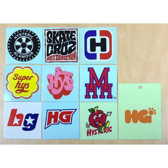 HYSTERIC GLAMOUR(ヒステリックグラマー)のヒスミニ☆正規品☆新品☆ステッカー☆10枚セット☆おまけ付き☆シール☆非売品☆8 キッズ/ベビー/マタニティのこども用ファッション小物(その他)の商品写真