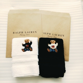 ラルフローレン(Ralph Lauren)の【新品】ラルフローレン ポロベア タオルハンカチ(ハンカチ)