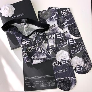 シャネル(CHANEL)の🖤シャネル🖤2020春夏プレコレクション新品未使用✨CCマークタイツ💕(タイツ/ストッキング)