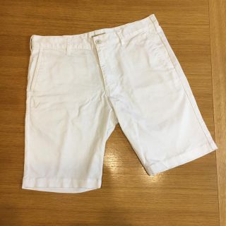 ジャーナルスタンダード(JOURNAL STANDARD)のジャーナルスタンダード♧ハーフパンツ ショートパンツ　ホワイト　Ｌサイズ(ショートパンツ)