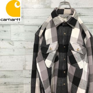 カーハート(carhartt)の【1986さん専用】カーハート☆刺繍ロゴ チェック ネルシャツ(シャツ)