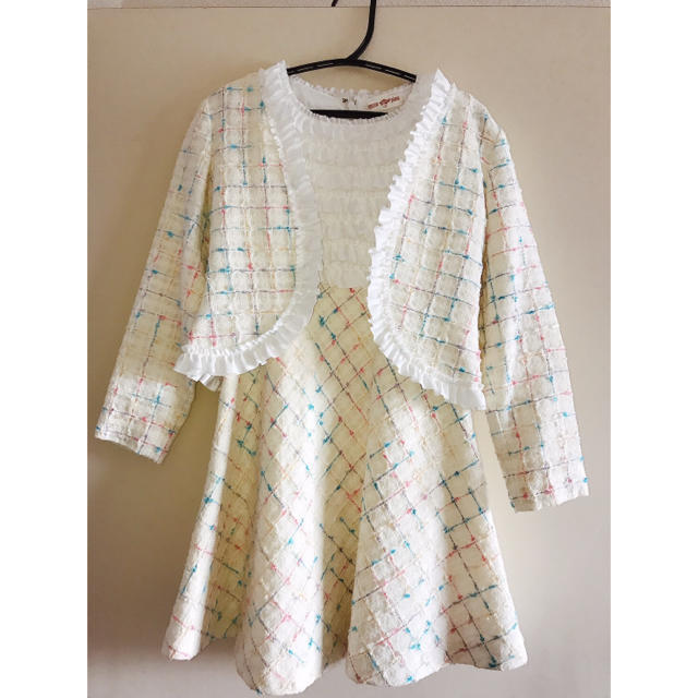 メゾピアノ　ワンピースキッズ服女の子用(90cm~)