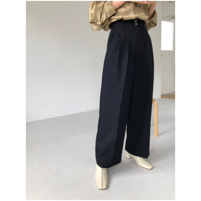 todayful Twill tuck Trousers 新品 | www.innoveering.net