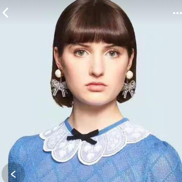 miumiu - miumiuリボンパールイヤリングの通販 by maaakimaaaki's shop