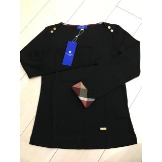 バーバリーブルーレーベル(BURBERRY BLUE LABEL)の新品未使用♡ブルーレーベルクレストブリッジ カットソー(カットソー(長袖/七分))