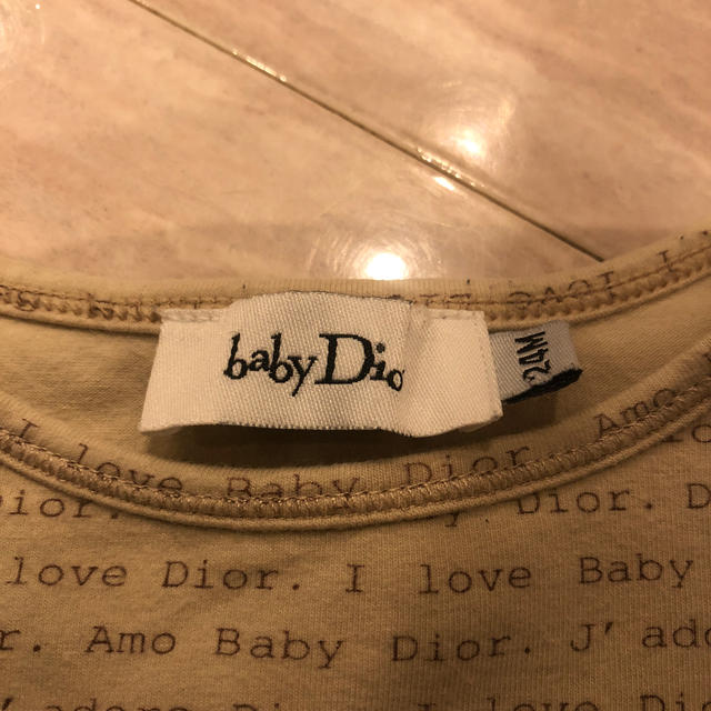 baby Dior(ベビーディオール)のbaby Dior 24 m キッズ/ベビー/マタニティのキッズ服女の子用(90cm~)(Tシャツ/カットソー)の商品写真