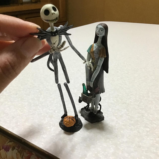 Disney - ナイトメアビフォアクリスマス ジャック サリーフィギュアの