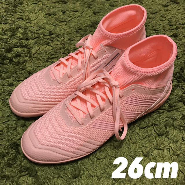 adidas(アディダス)の【新品未使用】adidas PREDATOR TANGO ピンク 26cm スポーツ/アウトドアのサッカー/フットサル(シューズ)の商品写真