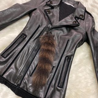 ジバンシィ(GIVENCHY)の美品　ジバンシー　ライダースジャケット(ライダースジャケット)