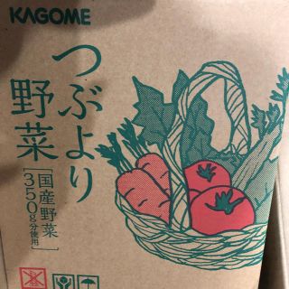 カゴメ(KAGOME)のカゴメつぶより野菜30本入り2ケース(ソフトドリンク)