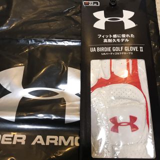 アンダーアーマー(UNDER ARMOUR)のDenkiya様専用アンダーアーマー　ゴルフ手袋（左手22㎝）(その他)