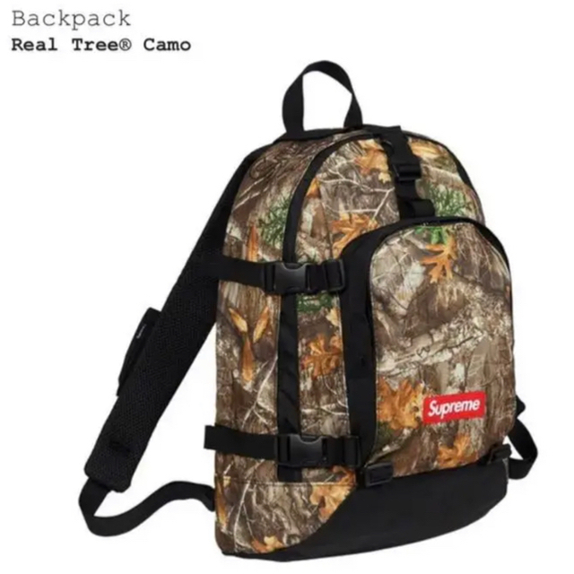 新品 19AW Supreme Backpack Real Tree Camo