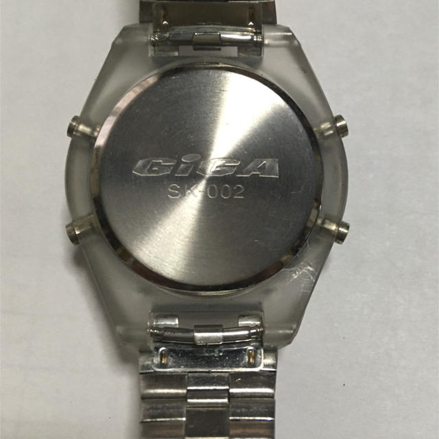 GIGA-SK メンズ腕時計 デジタル　中古品 メンズの時計(腕時計(デジタル))の商品写真