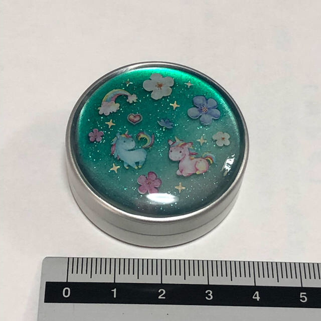 ☆小物入れ ピルケース レジン☆♡微笑み♡ ファッション/小物
