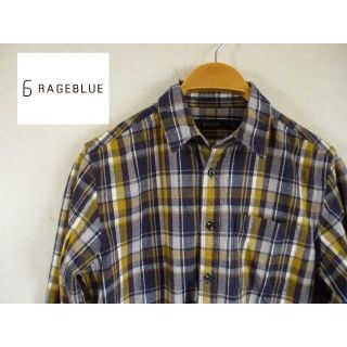 レイジブルー(RAGEBLUE)の美品 RAGE BULE 長袖 チェック シャツ　2枚セット(シャツ)