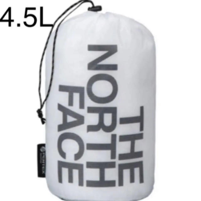 THE NORTH FACE(ザノースフェイス)の【未開封新品】ノースフェイス スタッフバッグ 4.5L 白×黒 パーテックス メンズのバッグ(その他)の商品写真