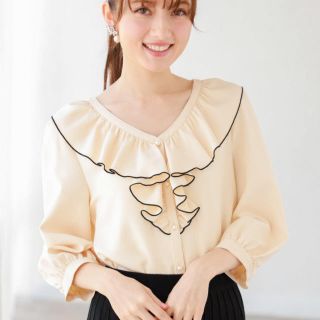 トッコ(tocco)のtocco closet フリルブラウス(シャツ/ブラウス(長袖/七分))