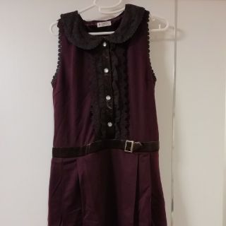 アクシーズファム(axes femme)のaxes femme！新品ワインレッドワンピース！(ひざ丈ワンピース)