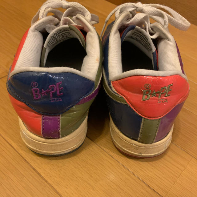 BAPE×KAWS コラボ 歯形BAPESTA 激レア - スニーカー