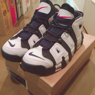 ナイキ(NIKE)のmoreuptempo 28.5 おまけ付き(スニーカー)