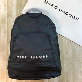 マークジェイコブス(MARC JACOBS)の新品未使用  マークジェイコブス ロゴ ブラック リュック バックパック バッグ(リュック/バックパック)