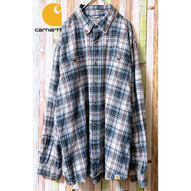 carhartt(カーハート)の【人気】 Carhartt カーハート  チェックシャツ ネルシャツ メンズのトップス(シャツ)の商品写真