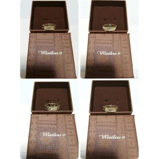 WAILEA ワイレア Flat ring 14K グリーンゴールド美品 刻印有(リング(指輪))