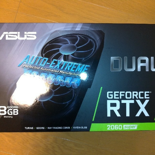 ASUS RTX 2060SUPERPCパーツ