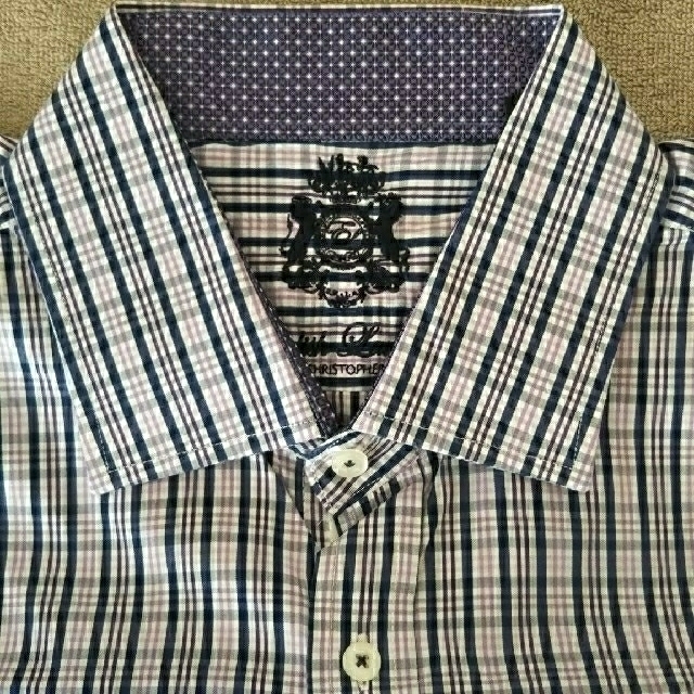 English Laundry*未使用dress shirt ﾊﾟｰﾌﾟﾙ