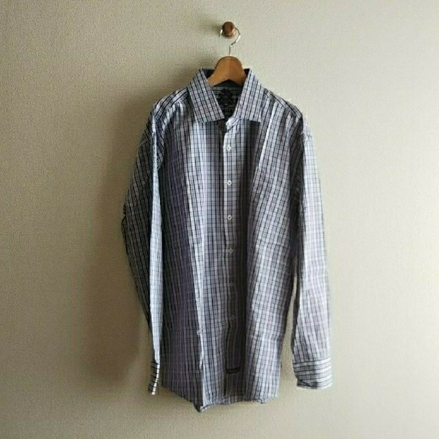 English Laundry*未使用dress shirt ﾊﾟｰﾌﾟﾙ