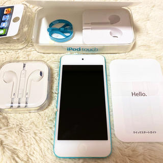 Apple - iPod touch 第5世代 32GB 水色の通販 by Maki's shop ...