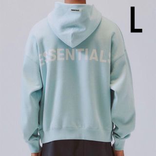 フィアオブゴッド(FEAR OF GOD)のLサイズ Fear Of God FOG Essentials パーカー ブルー(パーカー)