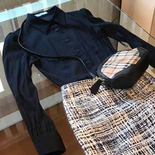 プラダ(PRADA)のPRADA プラダ ブラウス シャツ(シャツ/ブラウス(長袖/七分))