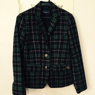 フレッドペリー(FRED PERRY)のフレッドペリー チェックジャケット未使用(テーラードジャケット)