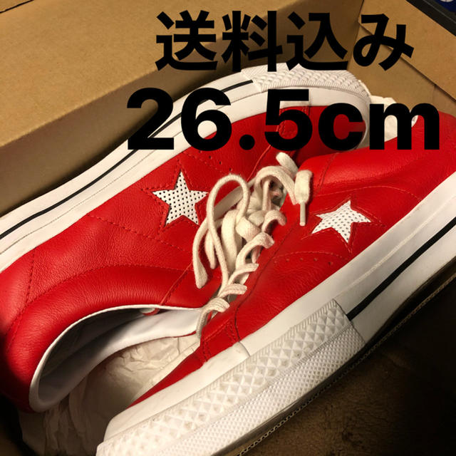 26.5cm converse one star ワンスター leather