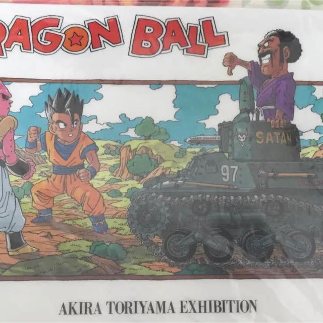 【 新品・未開封 】1995年 鳥山明の世界展 ドラゴンボール 戦車 下敷き☆